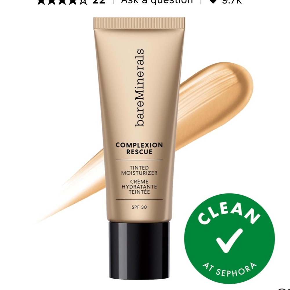 bareMinerals Cream tinted moisturizer with spf Makeup New without box